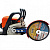 Бензопила STIHL MS 250 с насадкой "болгаркой"